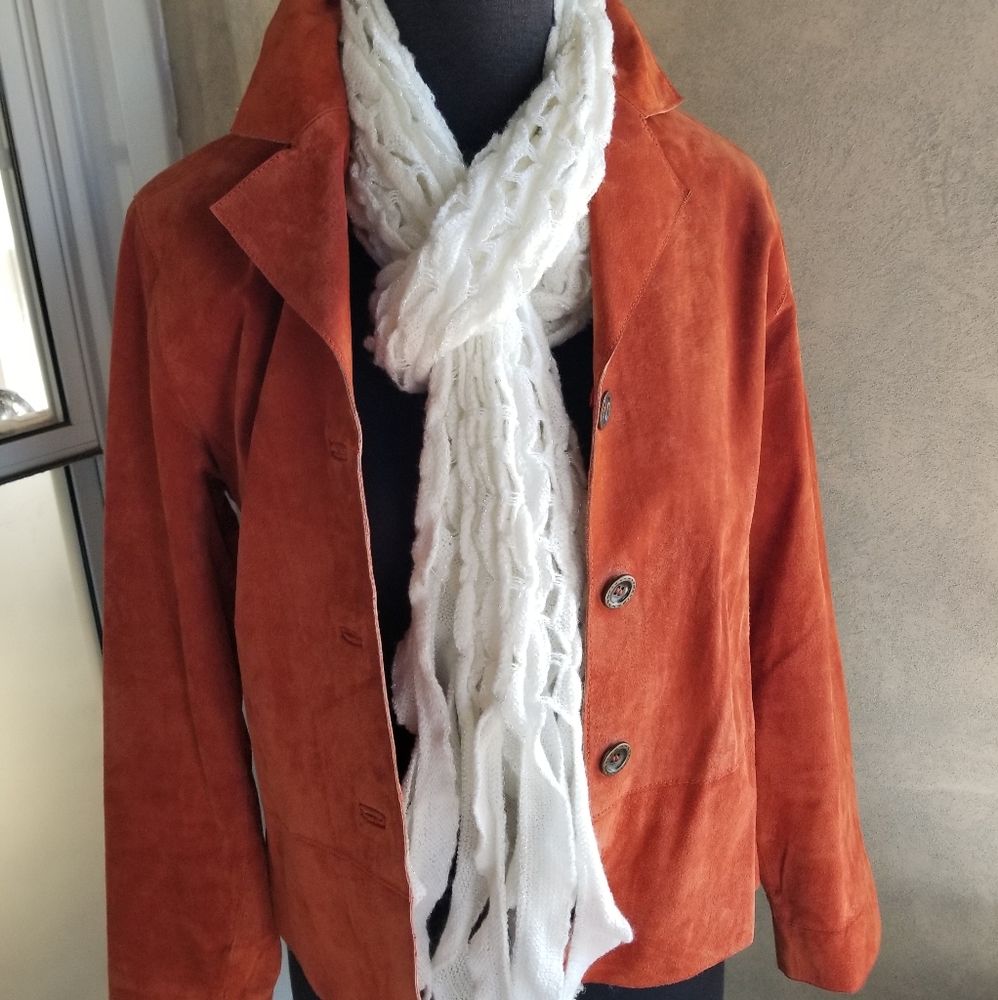 Suede coat